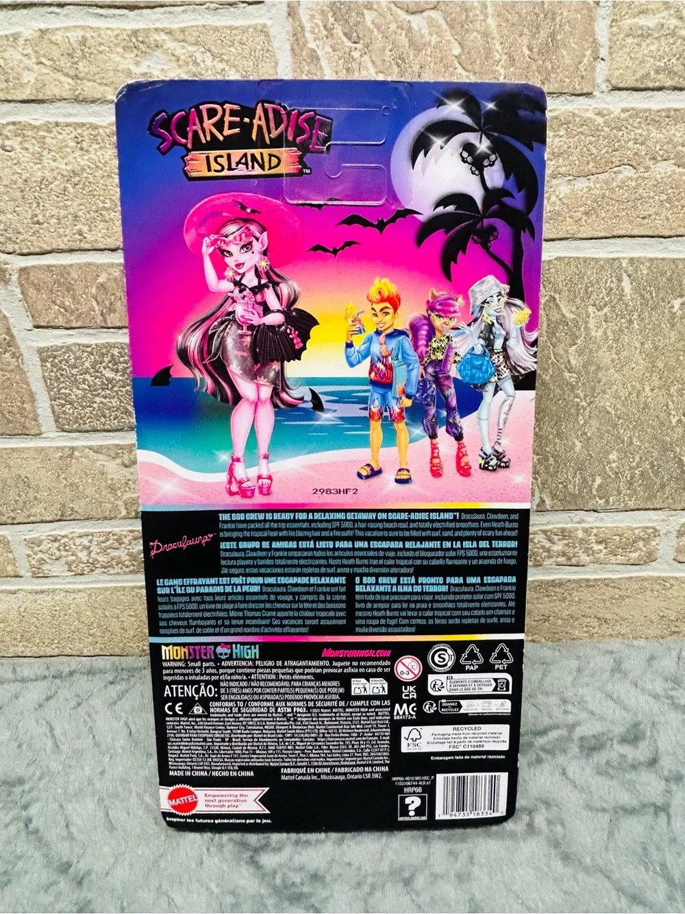 Monster High Draculaura Scare-adise Island